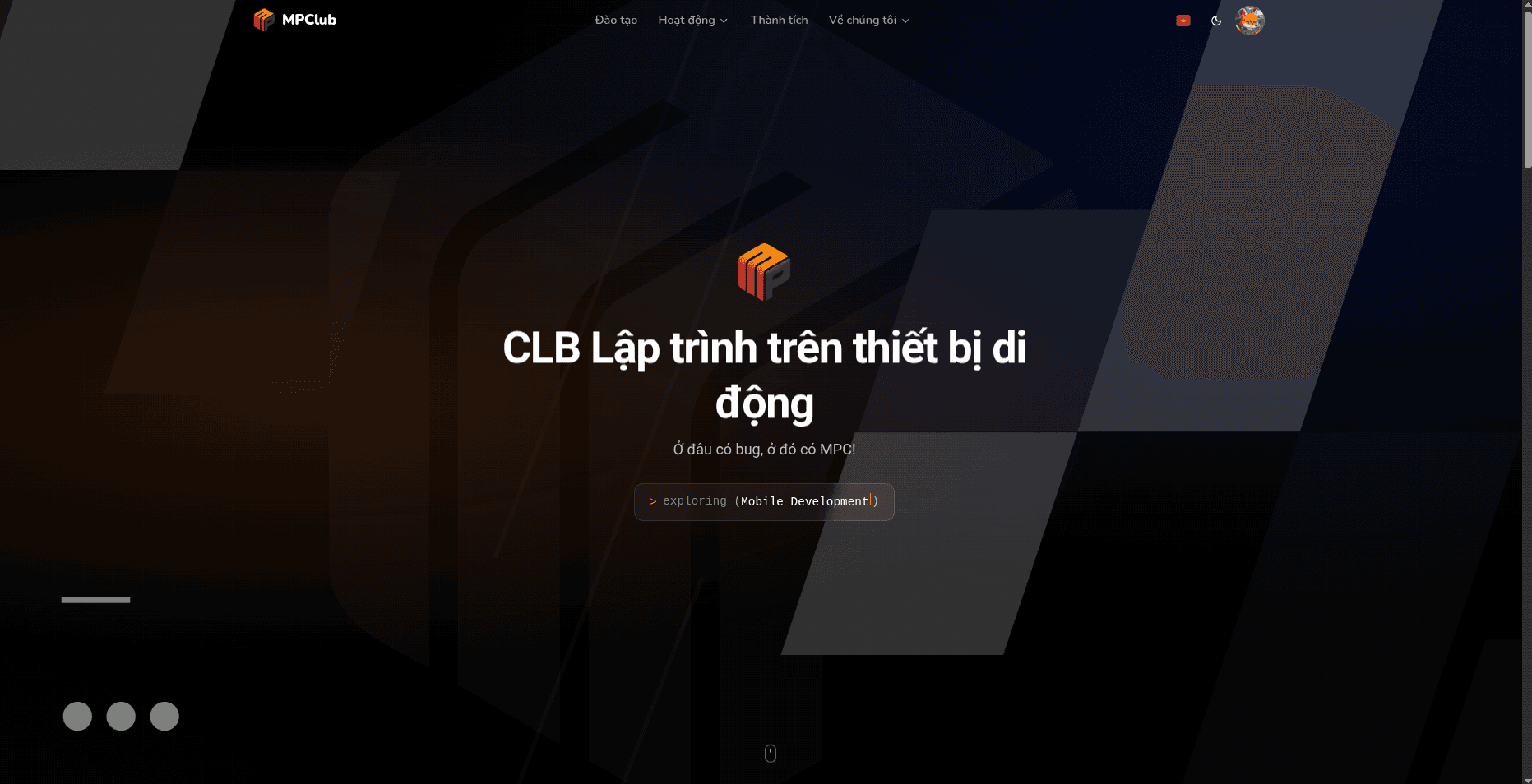 MPClub Portfolio Website